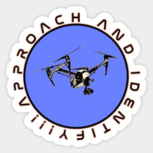 Drone Surveillance Sticker